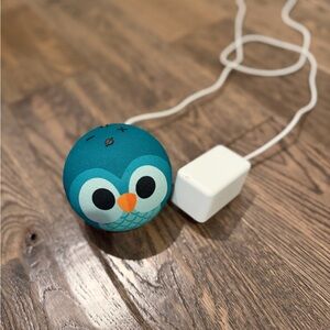 Blue Owl Kids Alexa Echo Dot with Charger